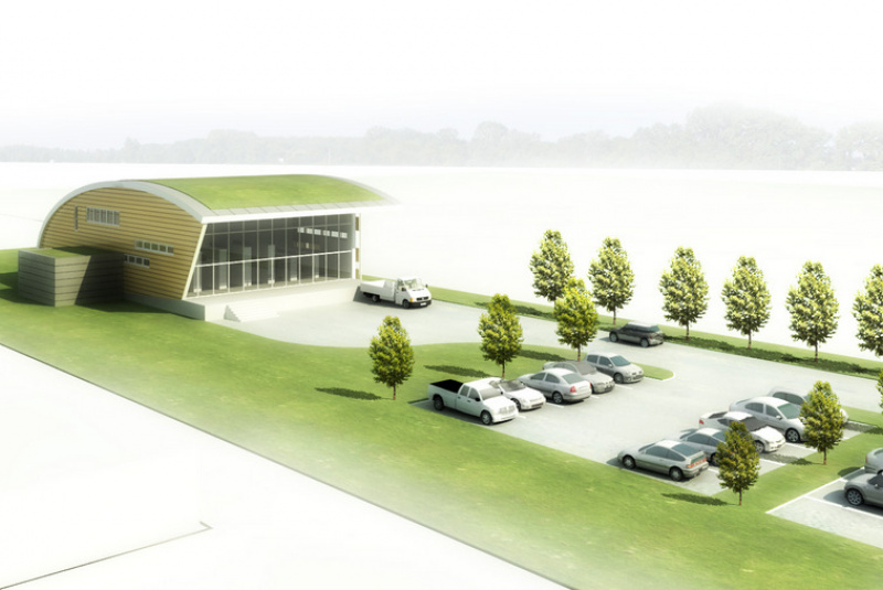 Priemyselné stavby / Firemná budova AQUA-PRO - foto Priemyselné stavby / Firemná budova AQUA-PRO - foto