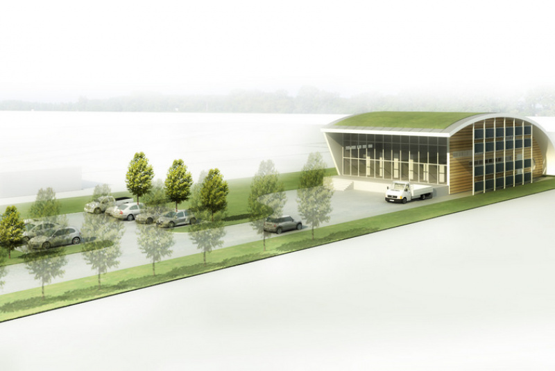 Priemyselné stavby / Firemná budova AQUA-PRO - foto Priemyselné stavby / Firemná budova AQUA-PRO - foto